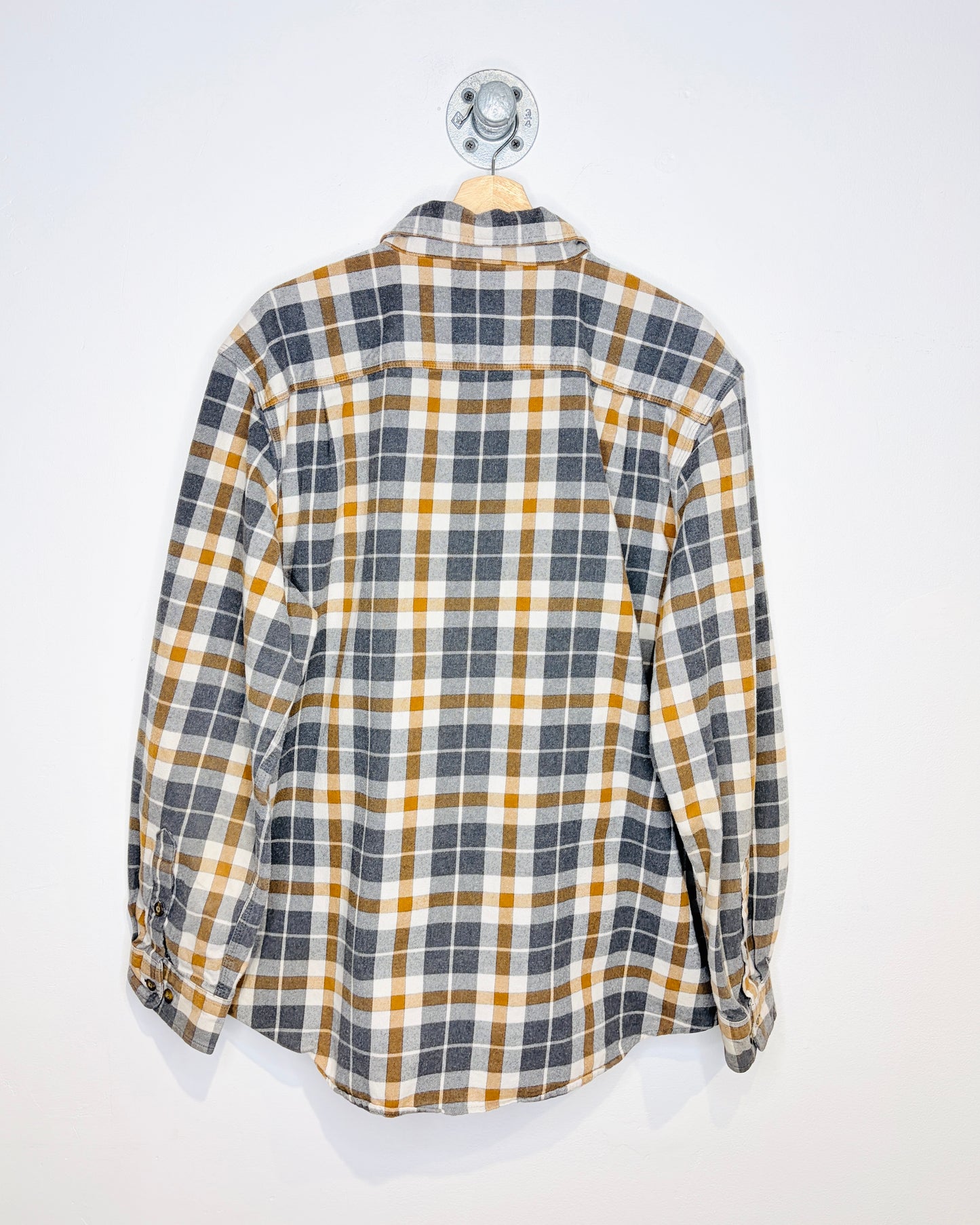 2000s Carhartt Earth Tone Plaid Flannel