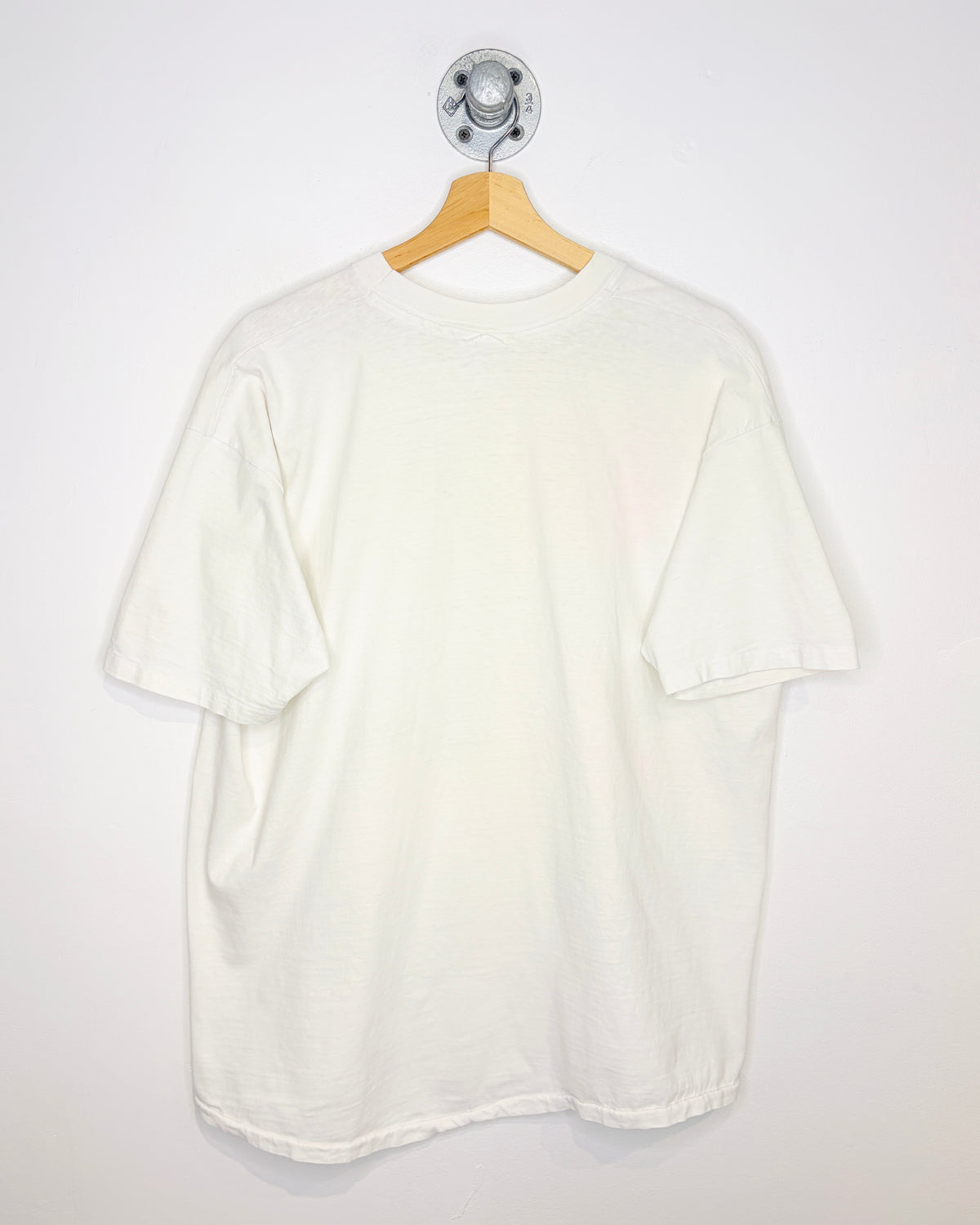 Vintage 90s Star 1 Flight For Life White Tee Shirt