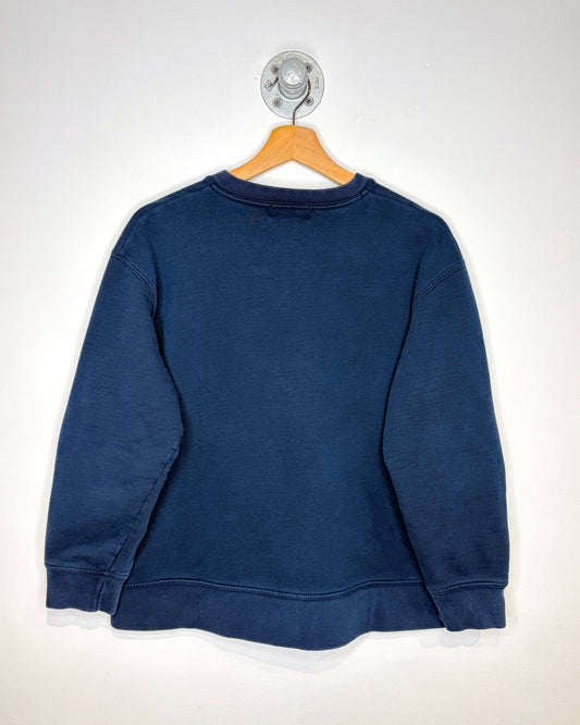 Vintage 90s Ralph Lauren Navy V-Neck Sweatshirt