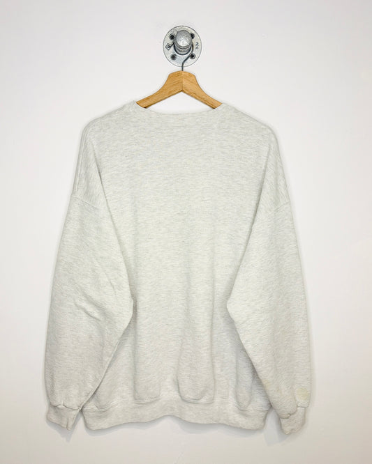 Vintage 90s UVM Heather Grey Crewneck Sweatshirt