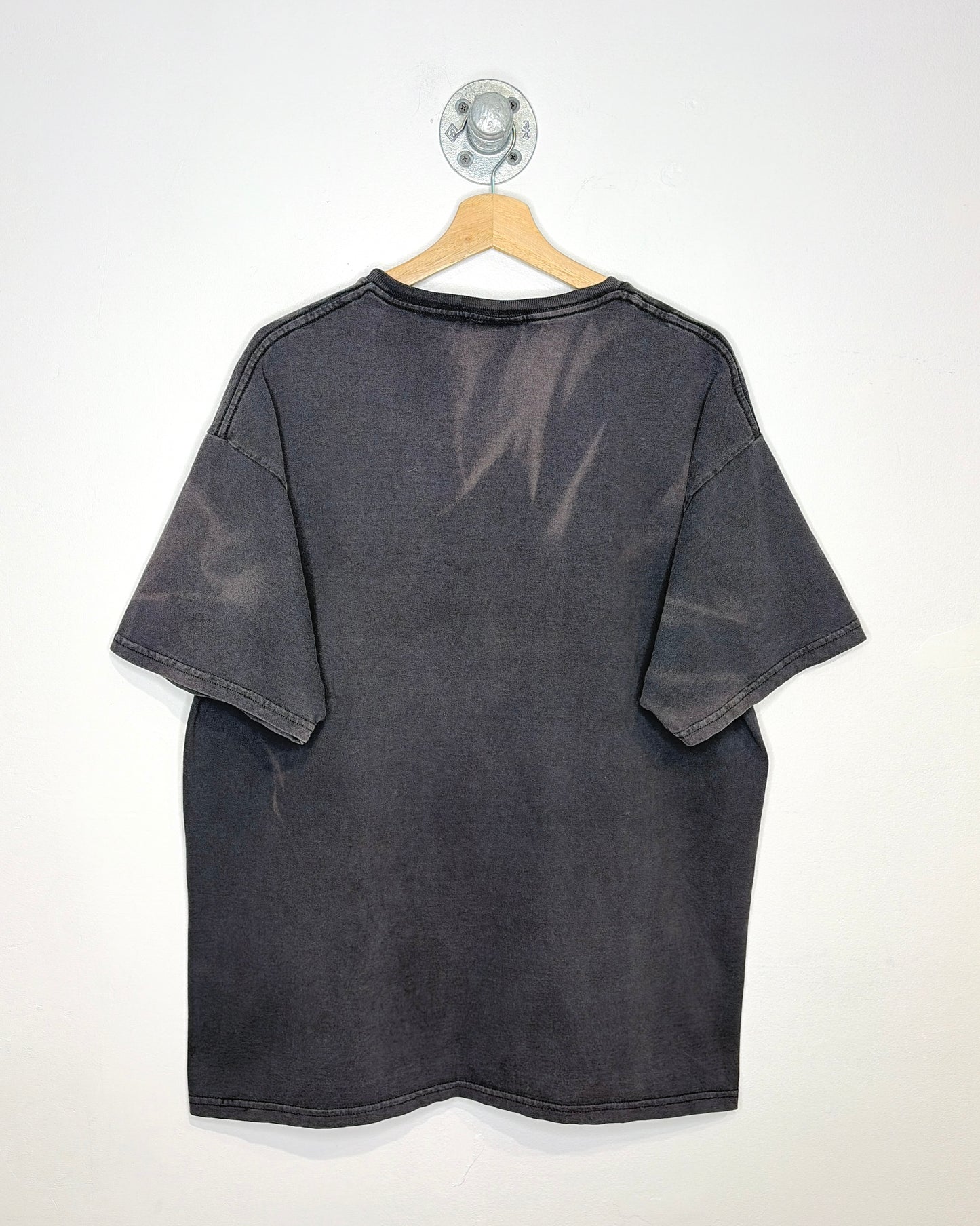 Vintage 90s Winnie The Pooh Flowers Arizona Faded Black Tee Shirt
