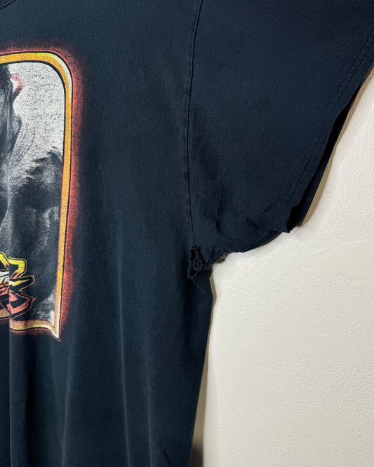 Vintage Street Fighter Five Thrashed Black Tee Shirt