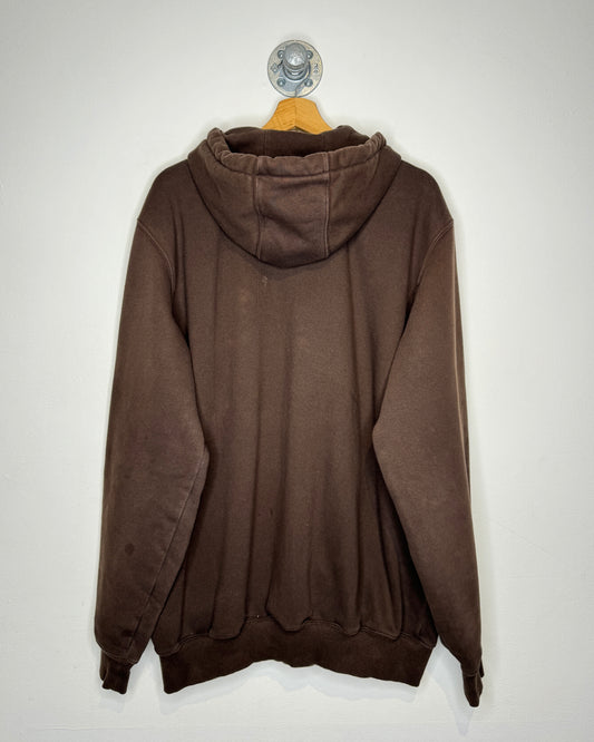 Carhartt Original Fit Brown Zip Up Hoodie