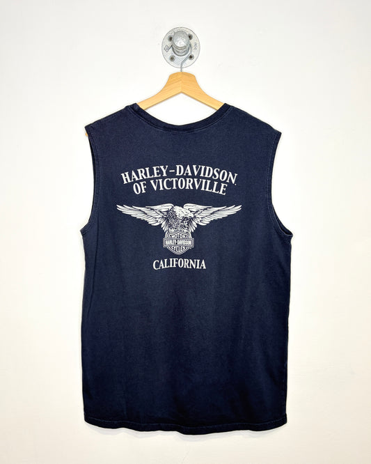 Harley Davidson California Navy Blue Tank Top