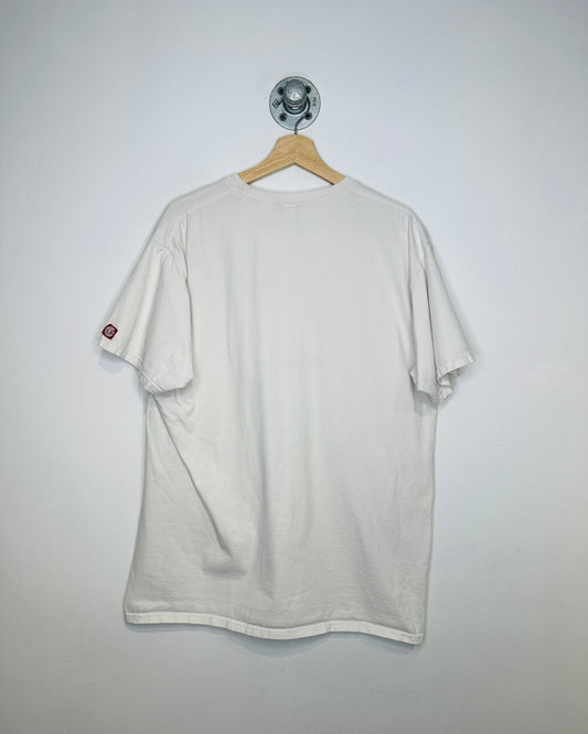 Element Wind Water Fire Earth Crest White Tee Shirt