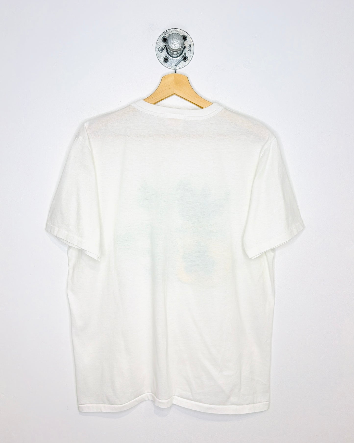 Vintage 1989 Luck Of The Irish White Tee Shirt