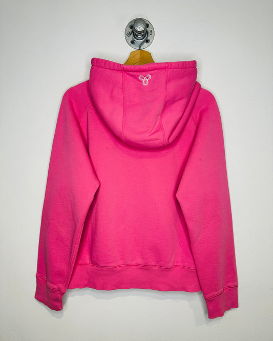 2000s TNA Felt Spellout Pink Hoodie