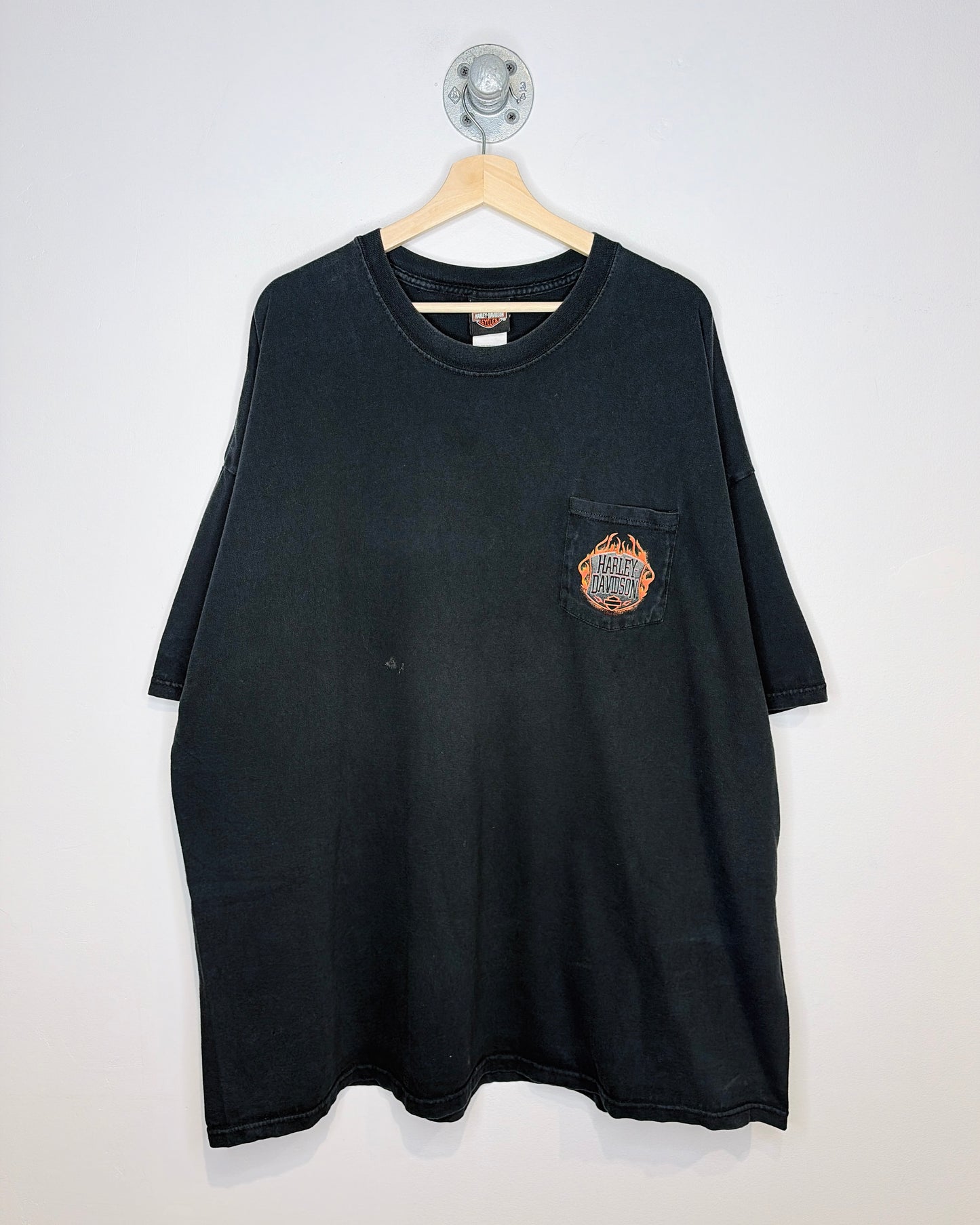Vintage 2006 Brighton Harley Davidson Black Tee Shirt