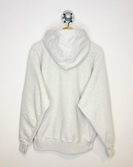 2000s Bell’s Brewery Ash Grey Champion Reverse Weave Hoodie