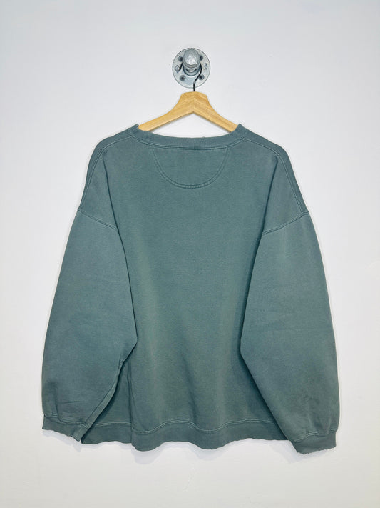 Vintage 2000s Nurse Big Dog Green Crewneck Sweatshirt