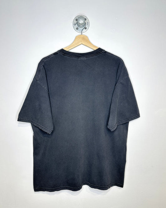 2000s North Shore Hawaii Faded Black Tee Shirt
