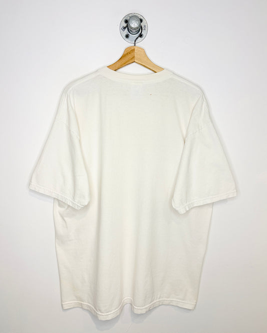 Vintage 2000s Pittsburgh’s Hines Catch-Up White Tee Shirt