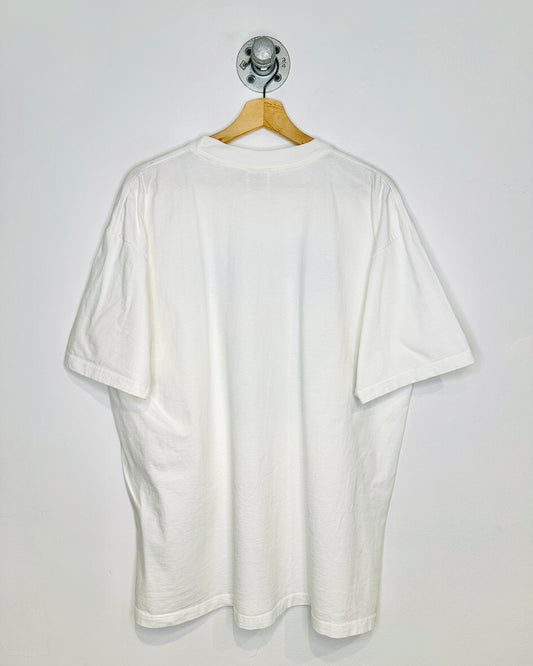 Vintage 90s Alberta Milk Producers White Tee Shirt