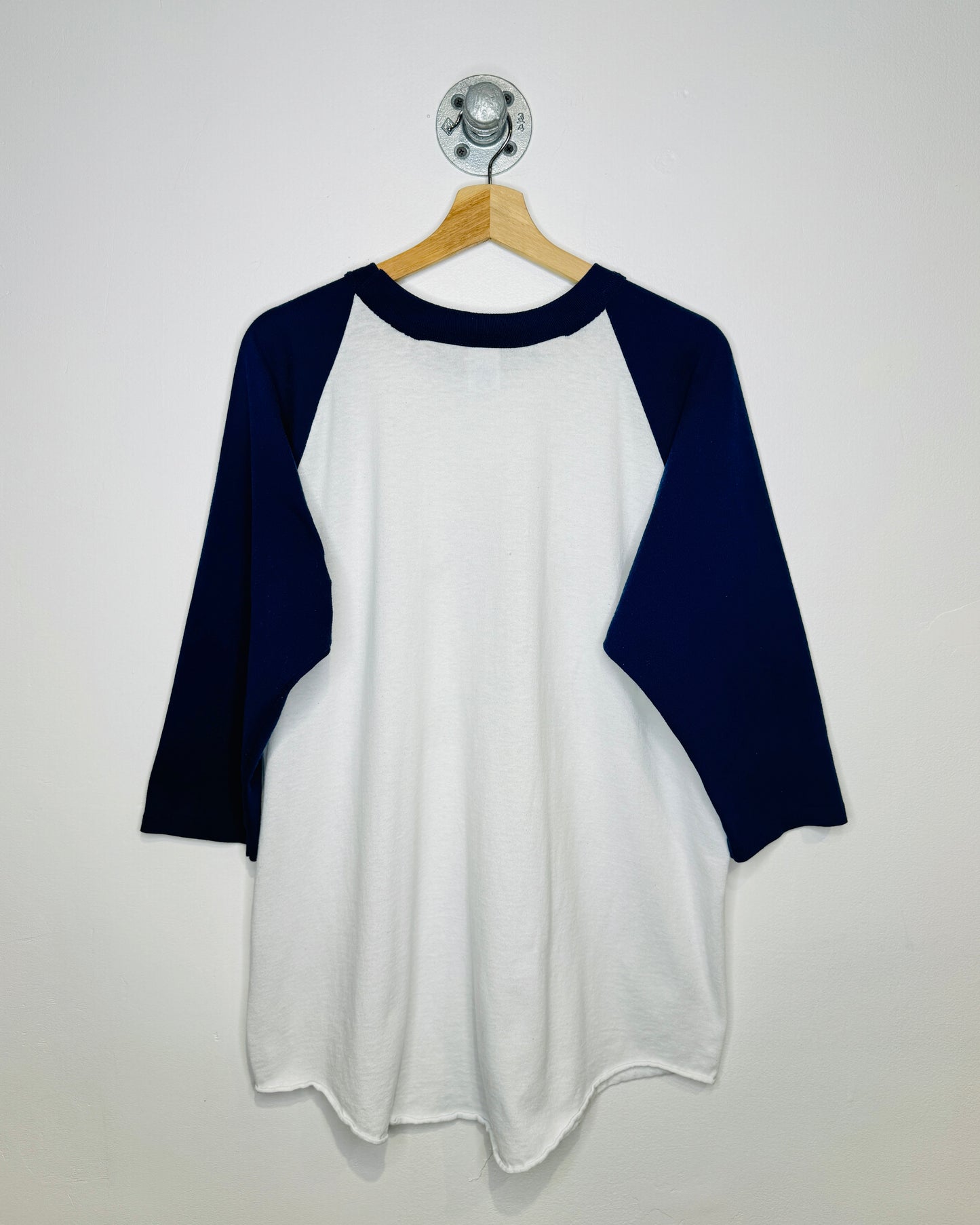 Vintage 90s Toulouse Lautrec White 3/4 Longsleeve Shirt