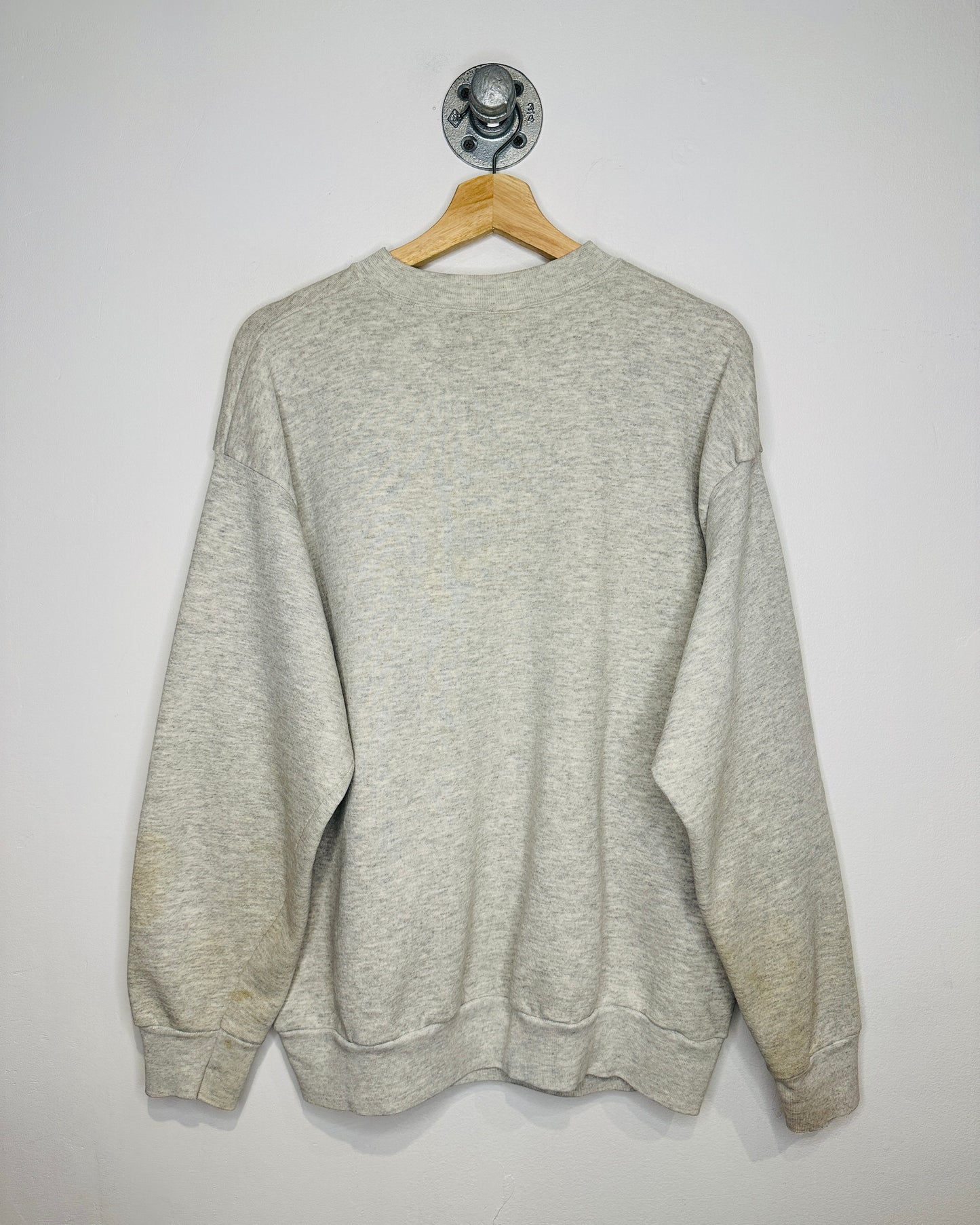 Vintage 1990s Groovin’ Unlimited Mickey Mouse Grey Crewneck Sweatshirt