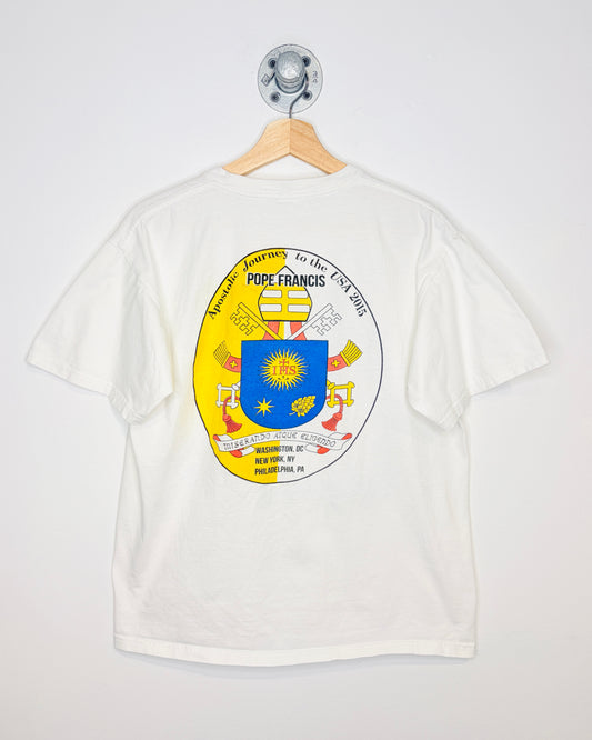 Pope Francis Philadelphia White Tee Shirt