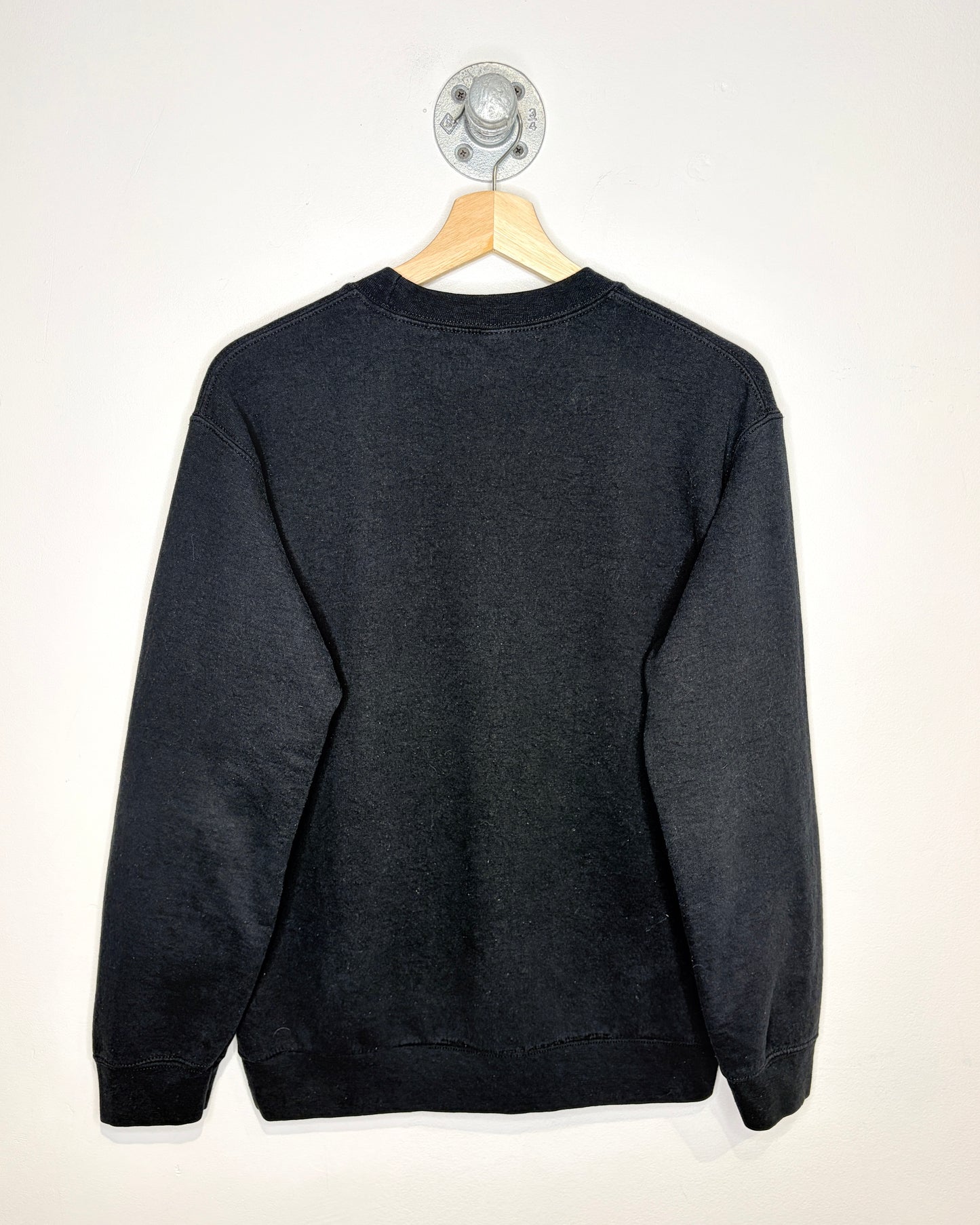 Nike Logo Gildan Heavy Blend Bootleg Black Crewneck Sweatshirt