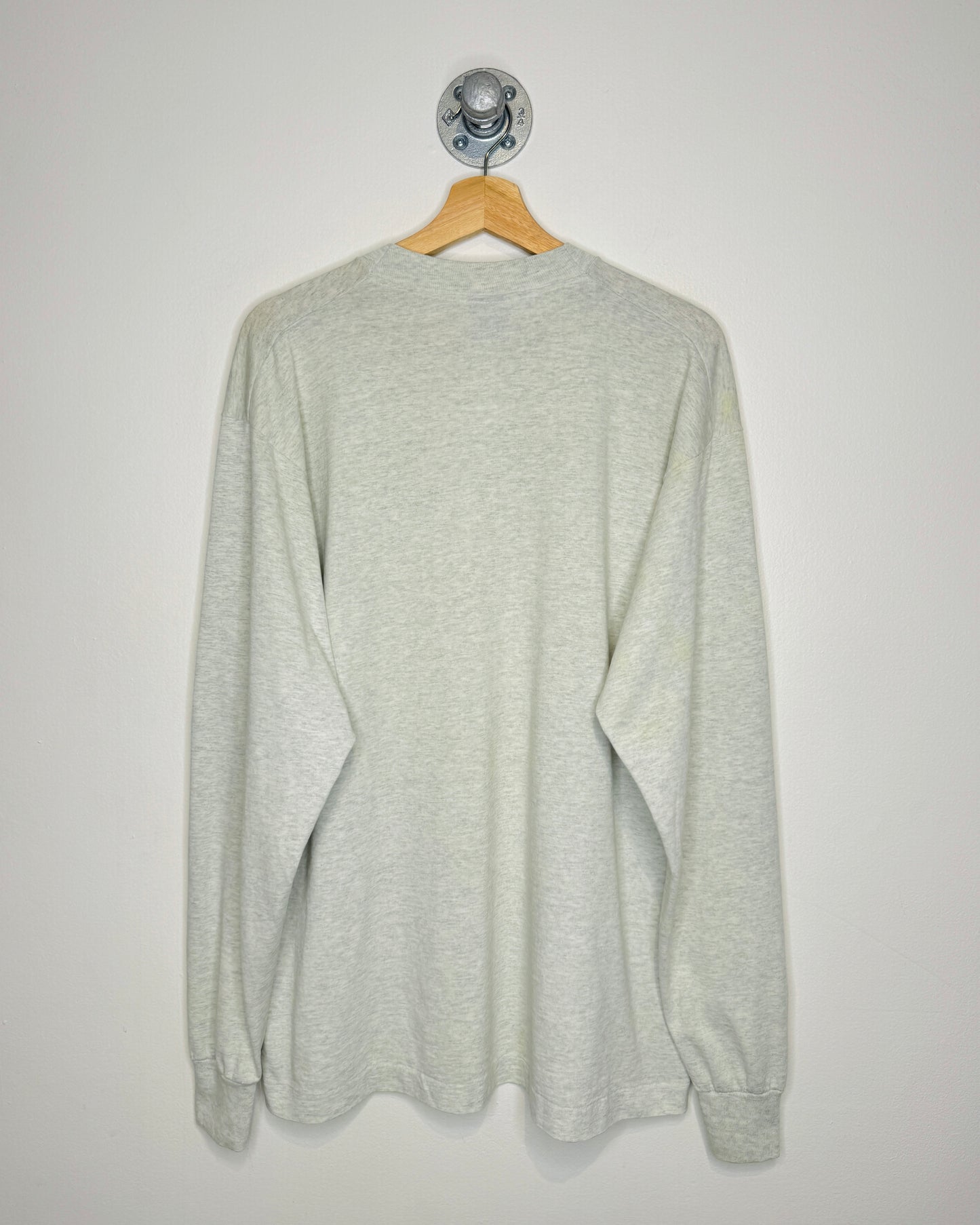 Vintage 90s Xavier University Grey Longsleeve Shirt