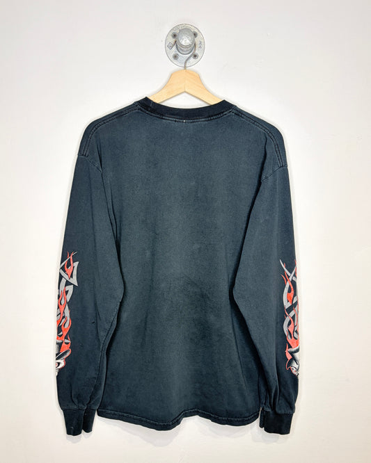 Vintage Torchmen Rod Kustom Black Longsleeve Shirt