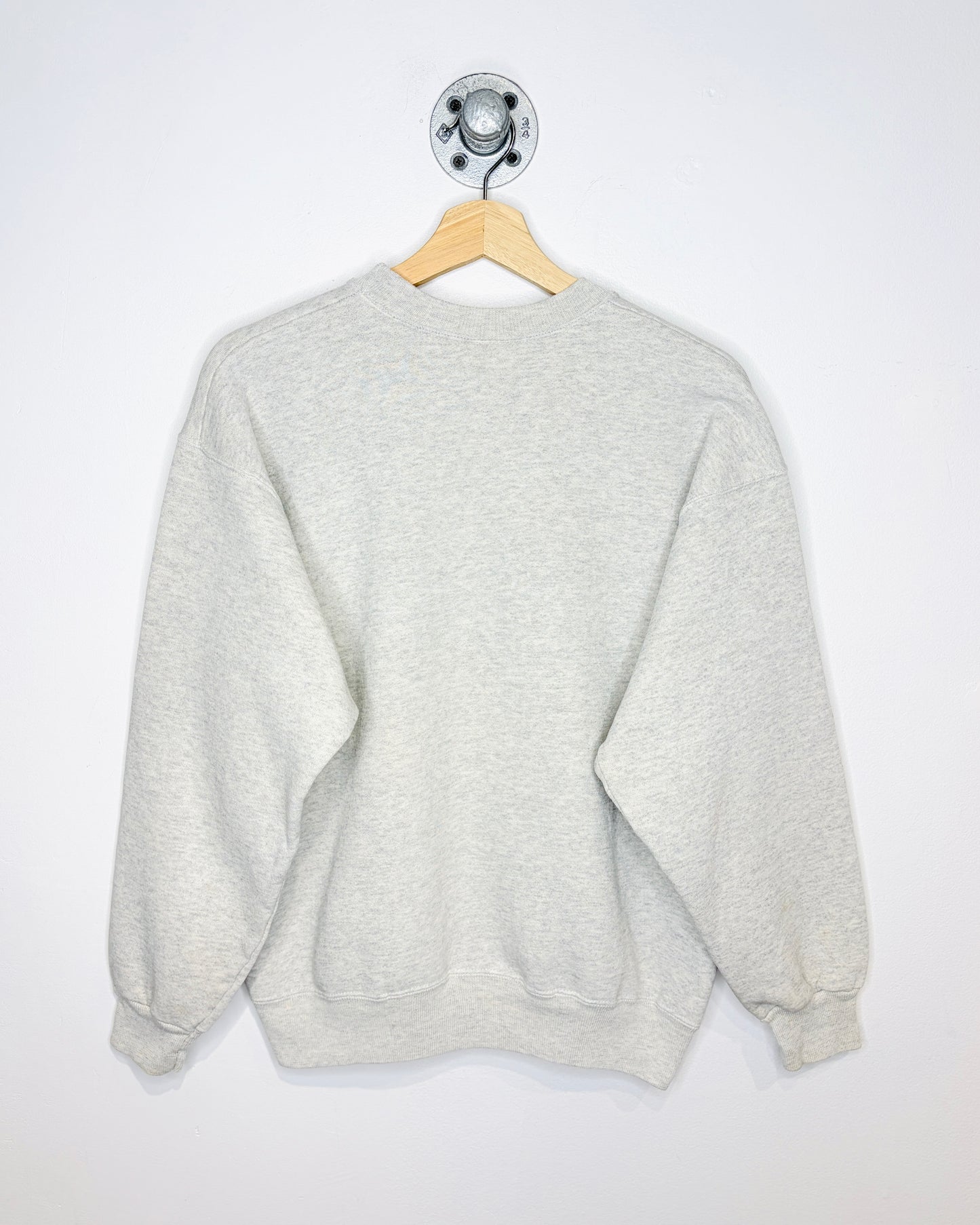 Vintage 90s Ohio Embroidered Grey Crewneck Sweatshirt