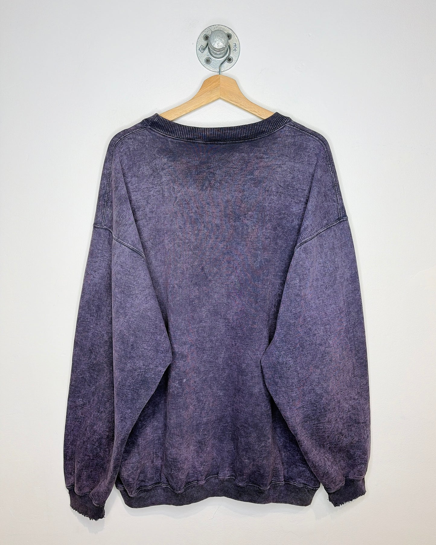 Vintage 1990s Cloud Walker Marble Purple Crewneck Sweatshirt