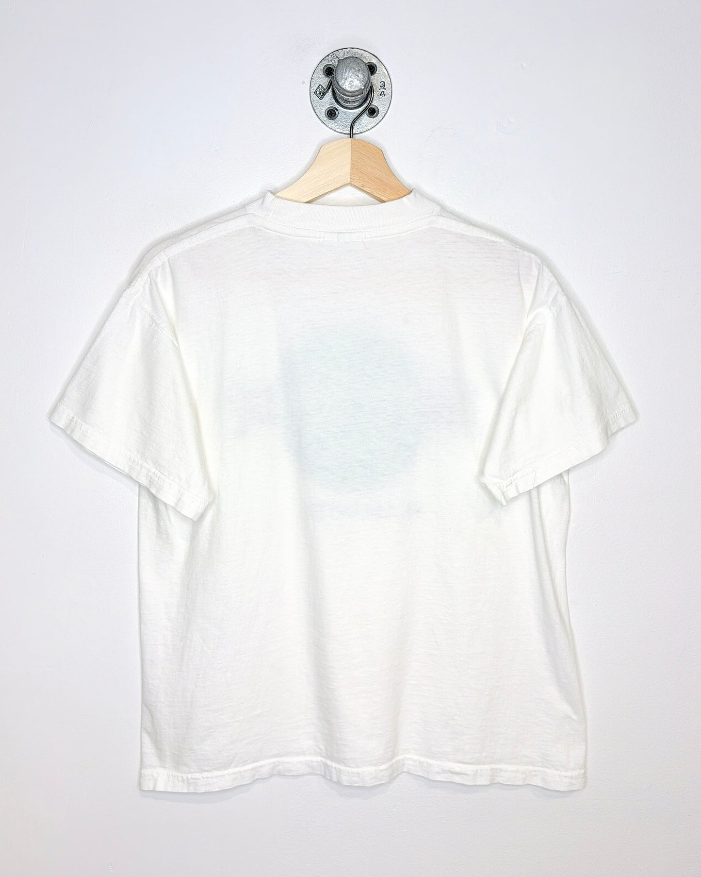 Vintage 80s Hard Rock Cafe St. Maarten White Tee Shirt