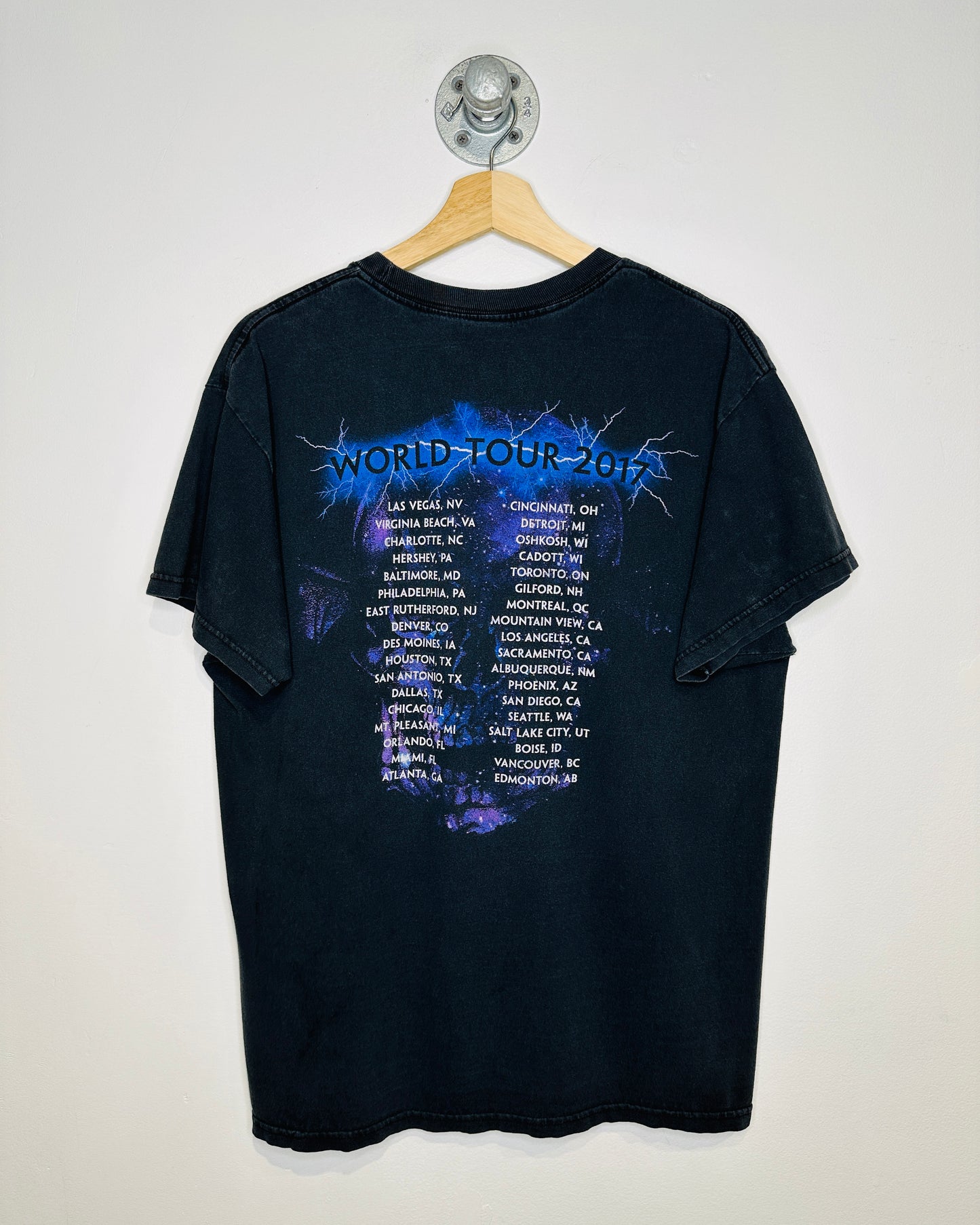 Avenged Sevenfold The Stage Logo Tour Tee Shirt