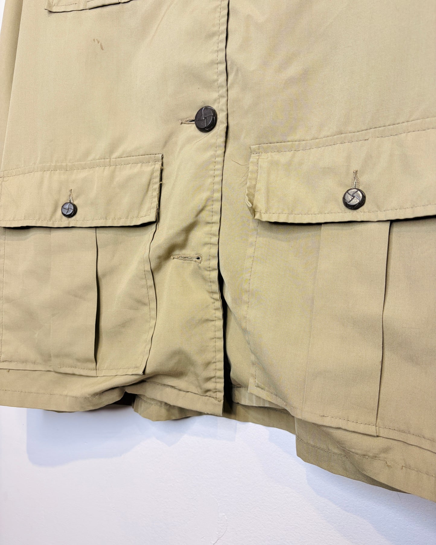 Vintage 70s Sears Roebuck Khaki Field Jacket