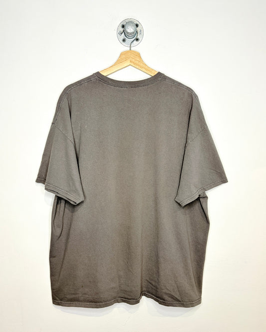 Nirvana Smiley Face Dark Grey Tee Shirt