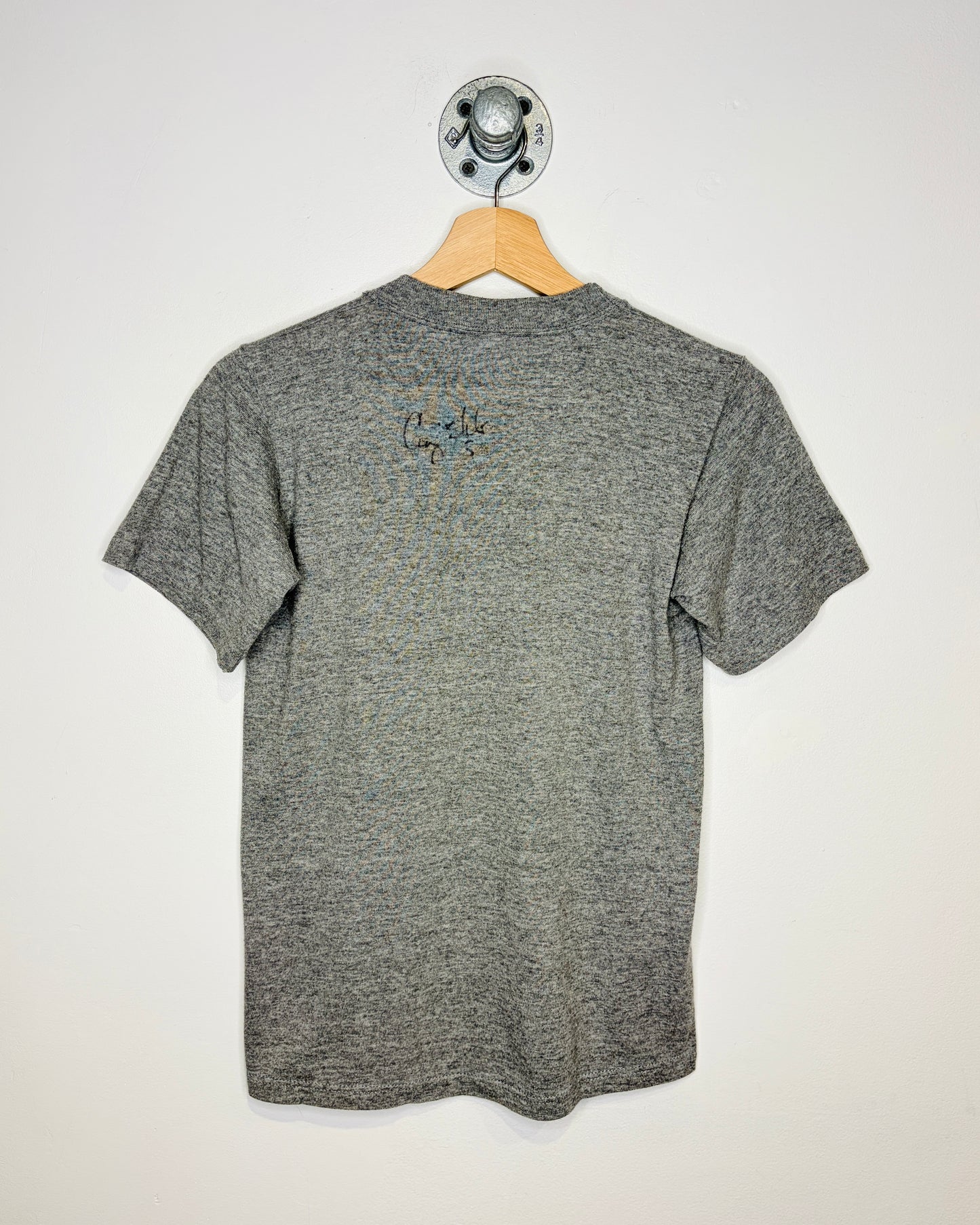 Vintage 90s Rock Mountain Elk Foundation Grey Tee Shirt