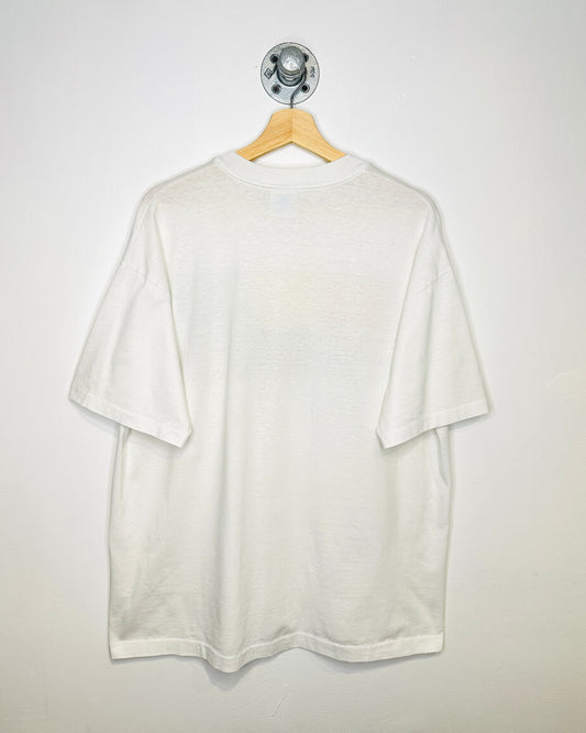 Vintage 1995 Saint Louis White Tee Shirt
