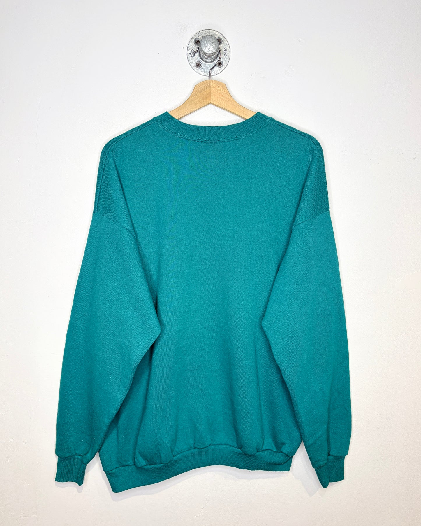 Vintage 1993 Bug Bunny Protein Green Crewneck Sweatshirt