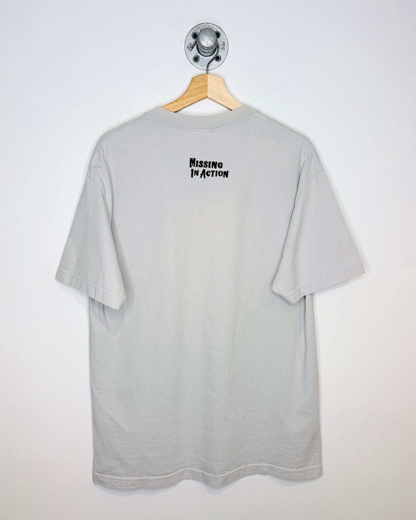 Vintage Late 90s Chuck Norris “I Don’t Need A Weapon I Am One” Grey Tee Shirt