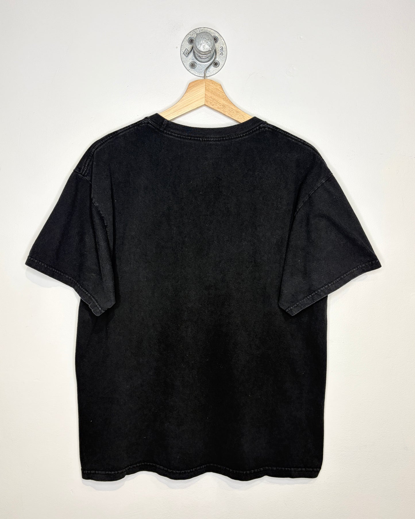 Vintage Sitting Bull Hunkpapa Sioux Leader Black Tee Shirt