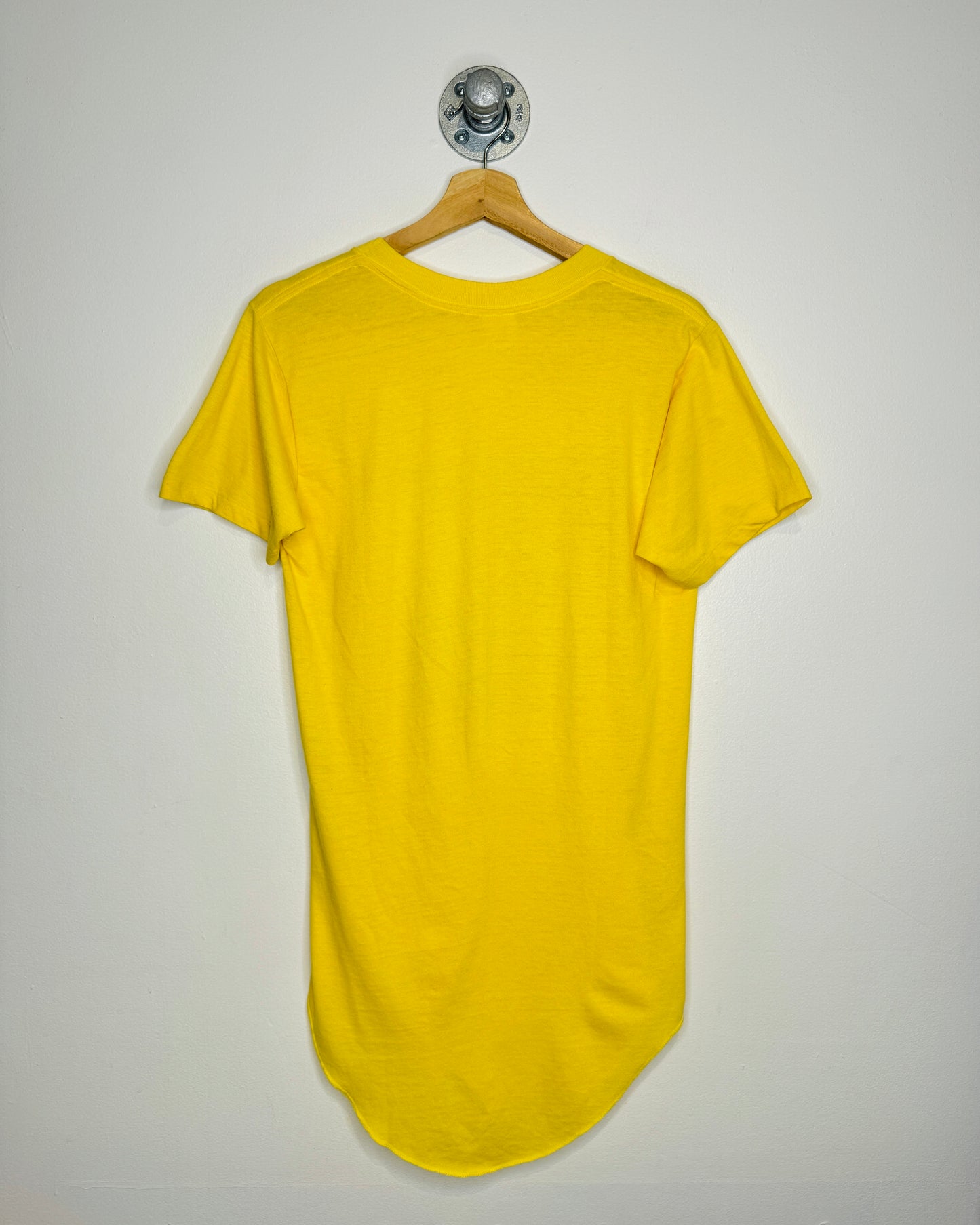 Vintage 1980 “S*x Excuse” Yellow V-Neck Shirt