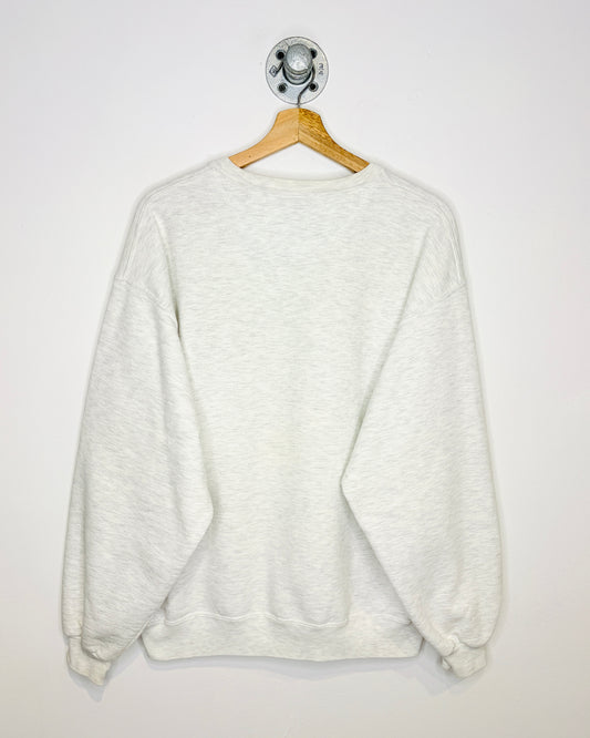 Vintage 90s Boxy Rocks Lacrosse Ash Grey Crewneck Sweatshirt