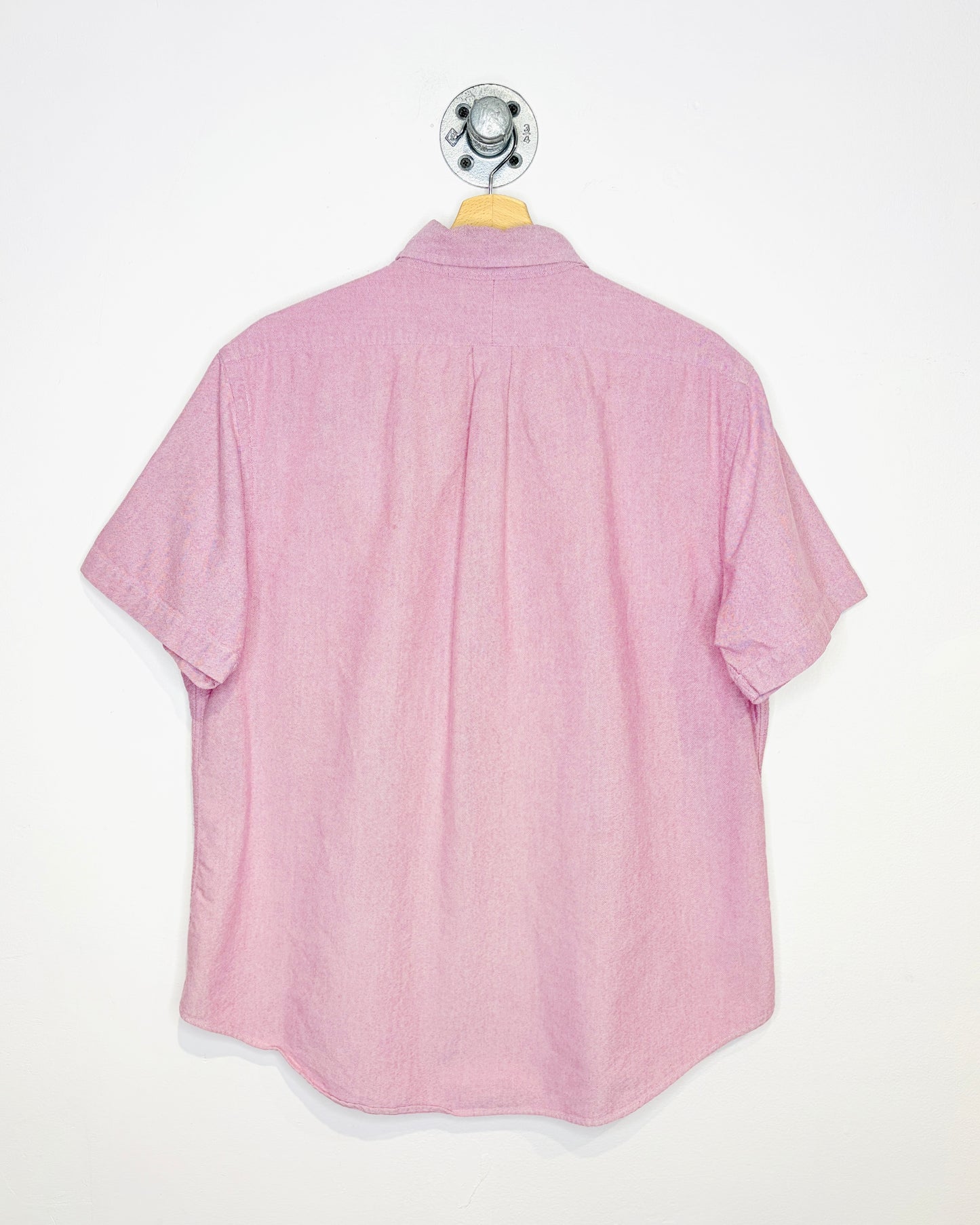 Polo Ralph Lauren Pink Short Sleeve Button Up Shirt