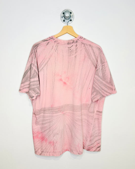 Vintage 1992 Novel Teez Tweety Sylvester Pink Distressed Tee Shirt