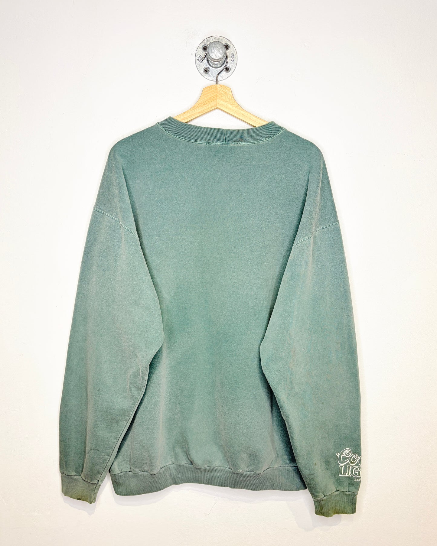Vintage 90s Hot Shots Beach Volleyball Earth Tone Crewneck Sweatshirt
