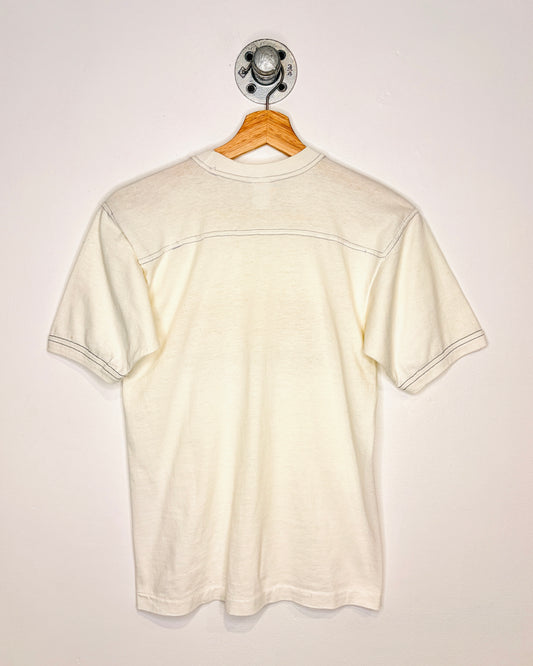 Vintage 70s MUG Old Fashioned Root Beer White Tee Shirt