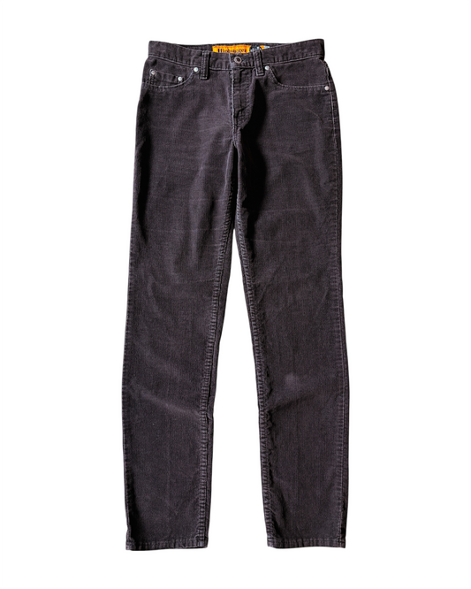 Vintage 90s Levi’s Silver Tab Hiphugger Faded Brown Corduroy Pants