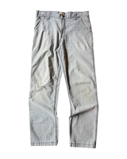 Carhartt Relaxed Fit Faded Grey Carpenter Pants
