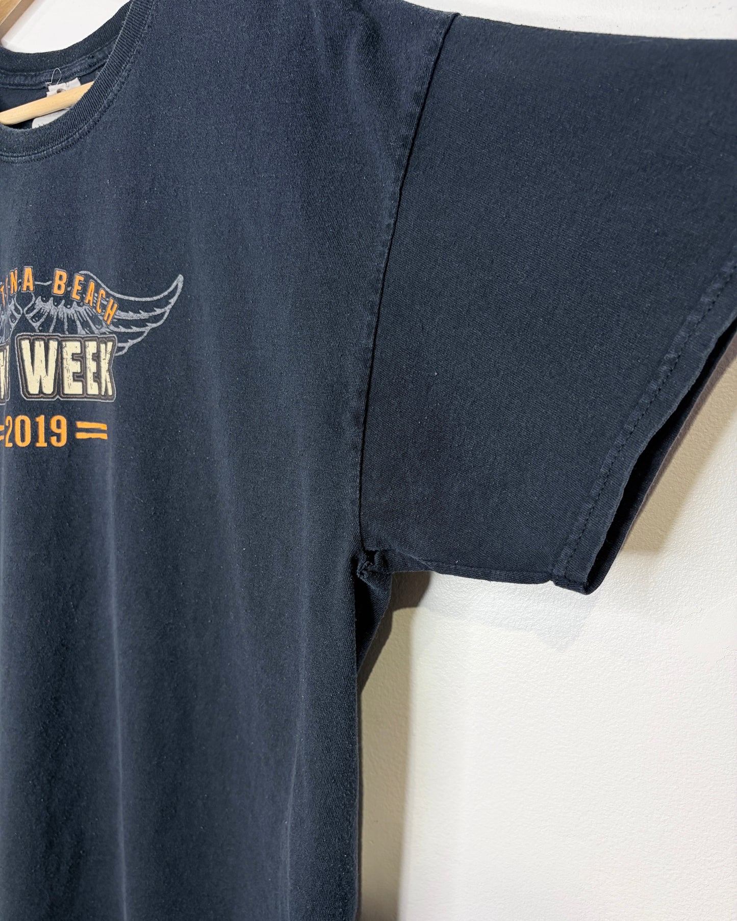 Daytona Bike Week Black Biker Tee Shirt