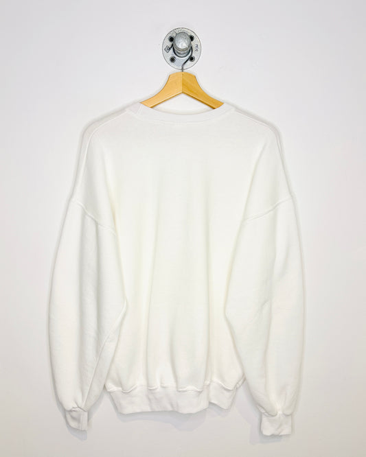 Vintage 1988 Seoul Korea Olympics White Crewneck Sweatshirt