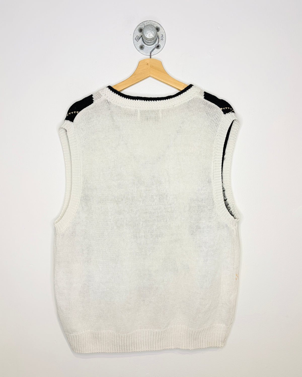Vintage 90s New River Co Golf Argyle Print Sweater Vest
