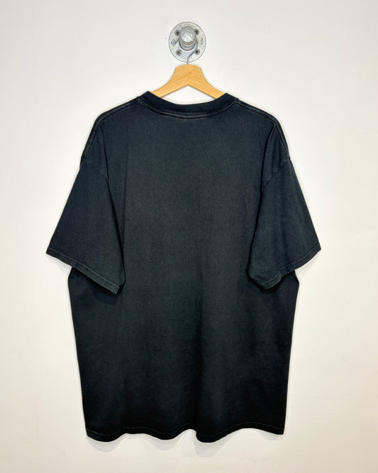 Vintage 90s TNT Eagle Print Black Tee Shirt