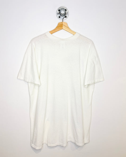 Vintage 90s Melrose Place White Promo Tee Shirt