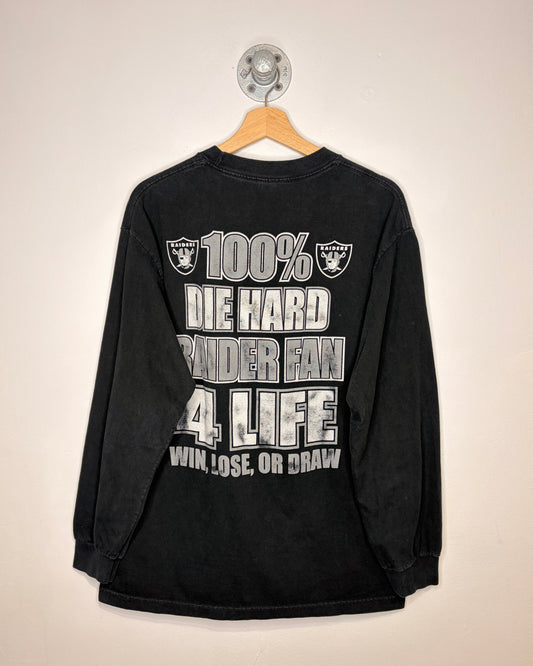2000s Las Vegas Raiders Black Longsleeve Shirt