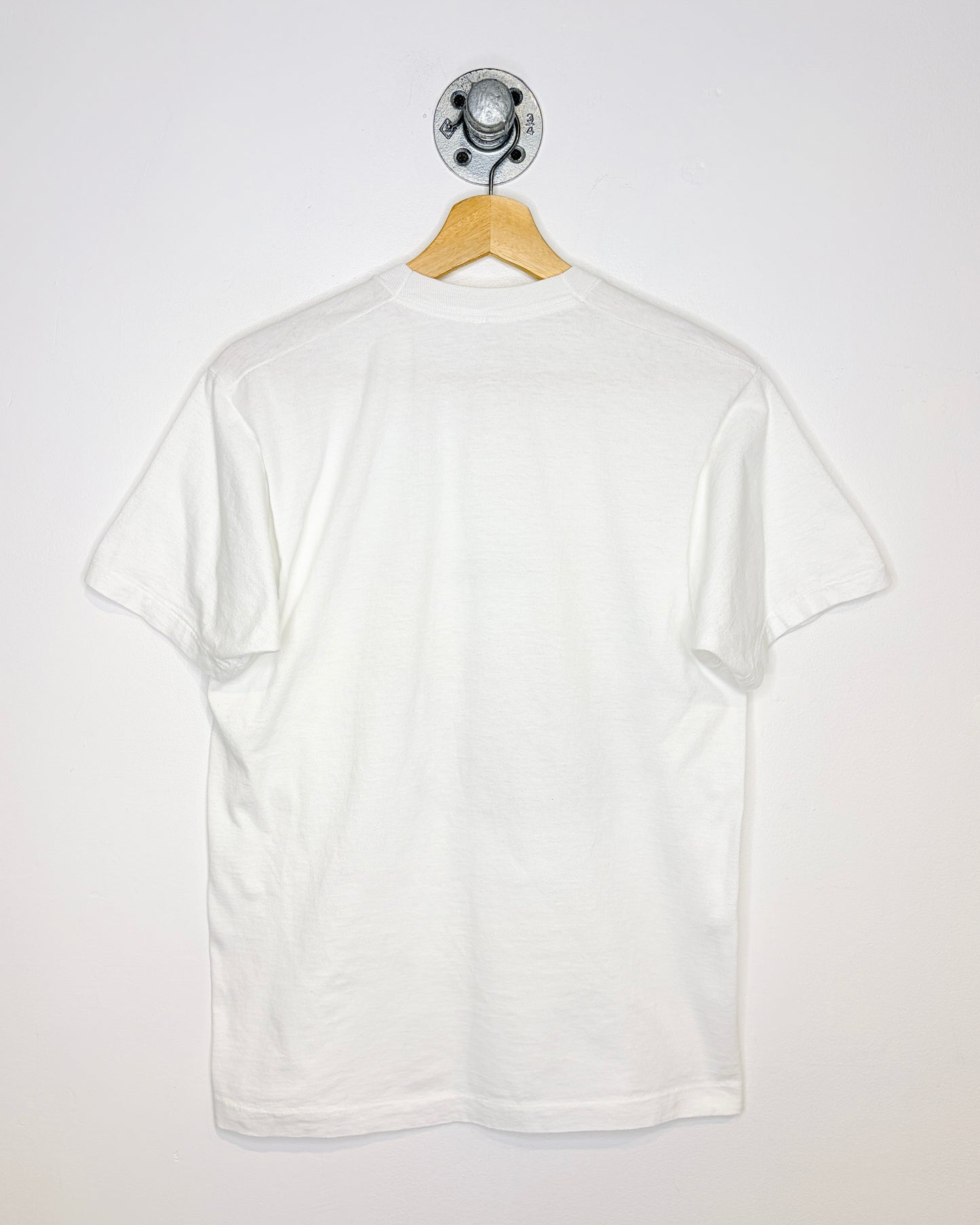 Vintage 70s Maine Moose White Tee Shirt