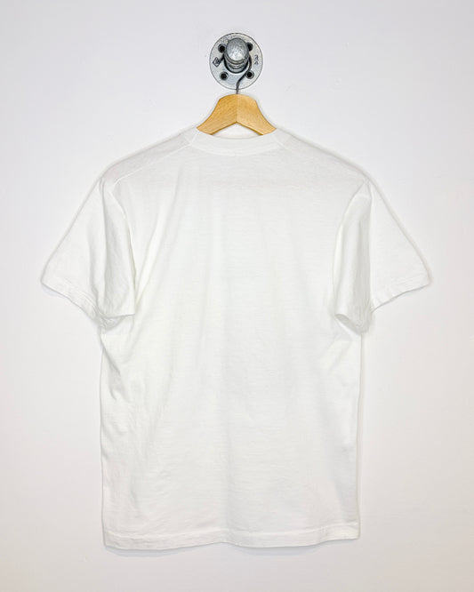 Vintage 70s Maine Moose White Tee Shirt